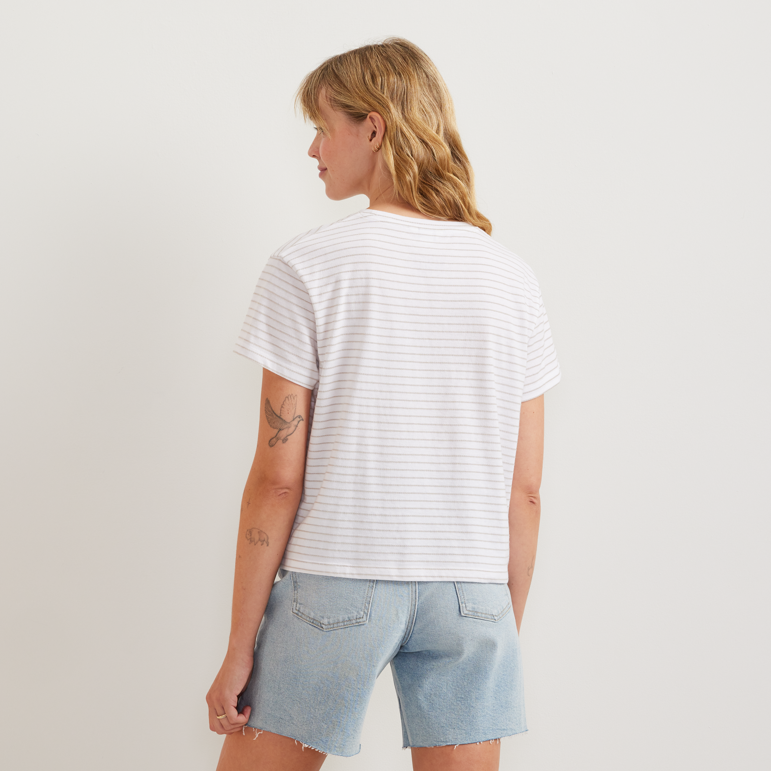 Women's Lightwave Short-Sleeve T-Shirt - Stripe - Image 4