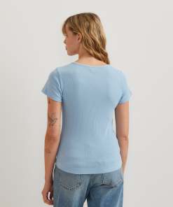 Alternative view of Women's Pointelle Dobby Shirt