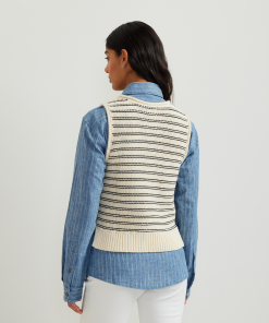 Alternative view of Women's Striped Sweater Tank