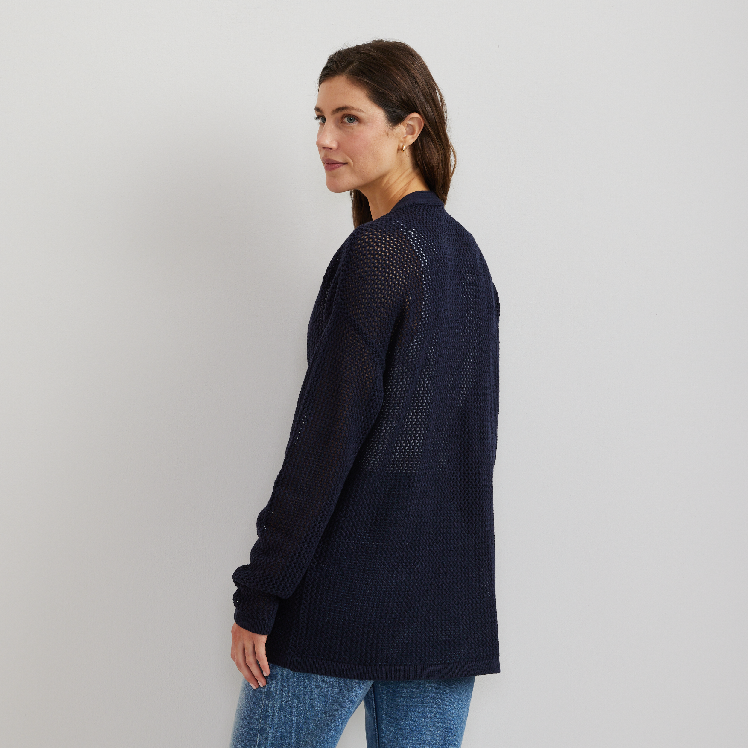 Women's Open-Front Cardigan - Image 4