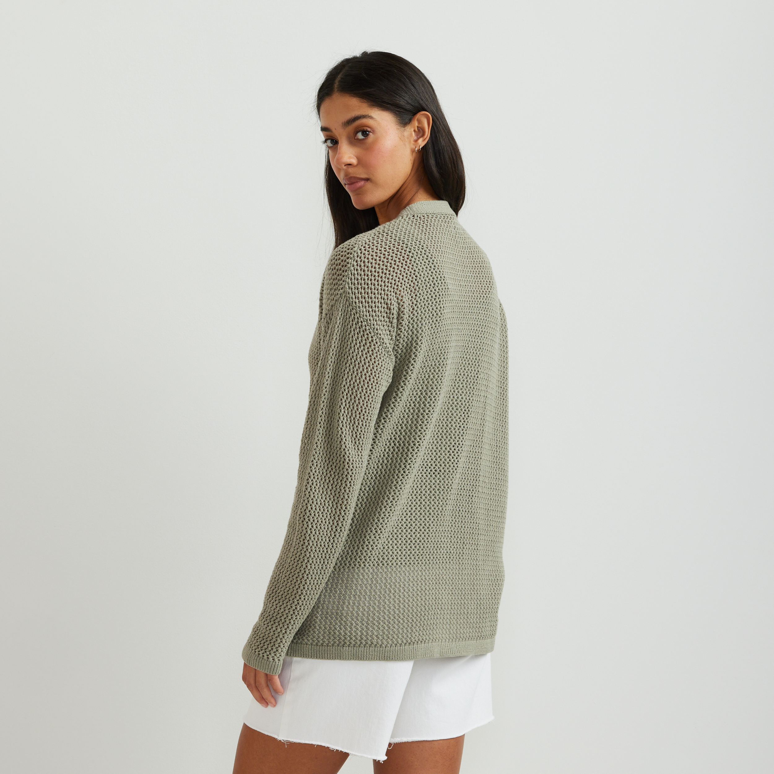 Women's Open-Front Cardigan - Image 2