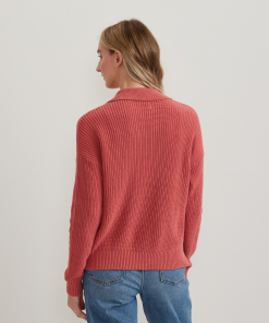 Alternative view of Women's Johnny Collar Polo Sweater