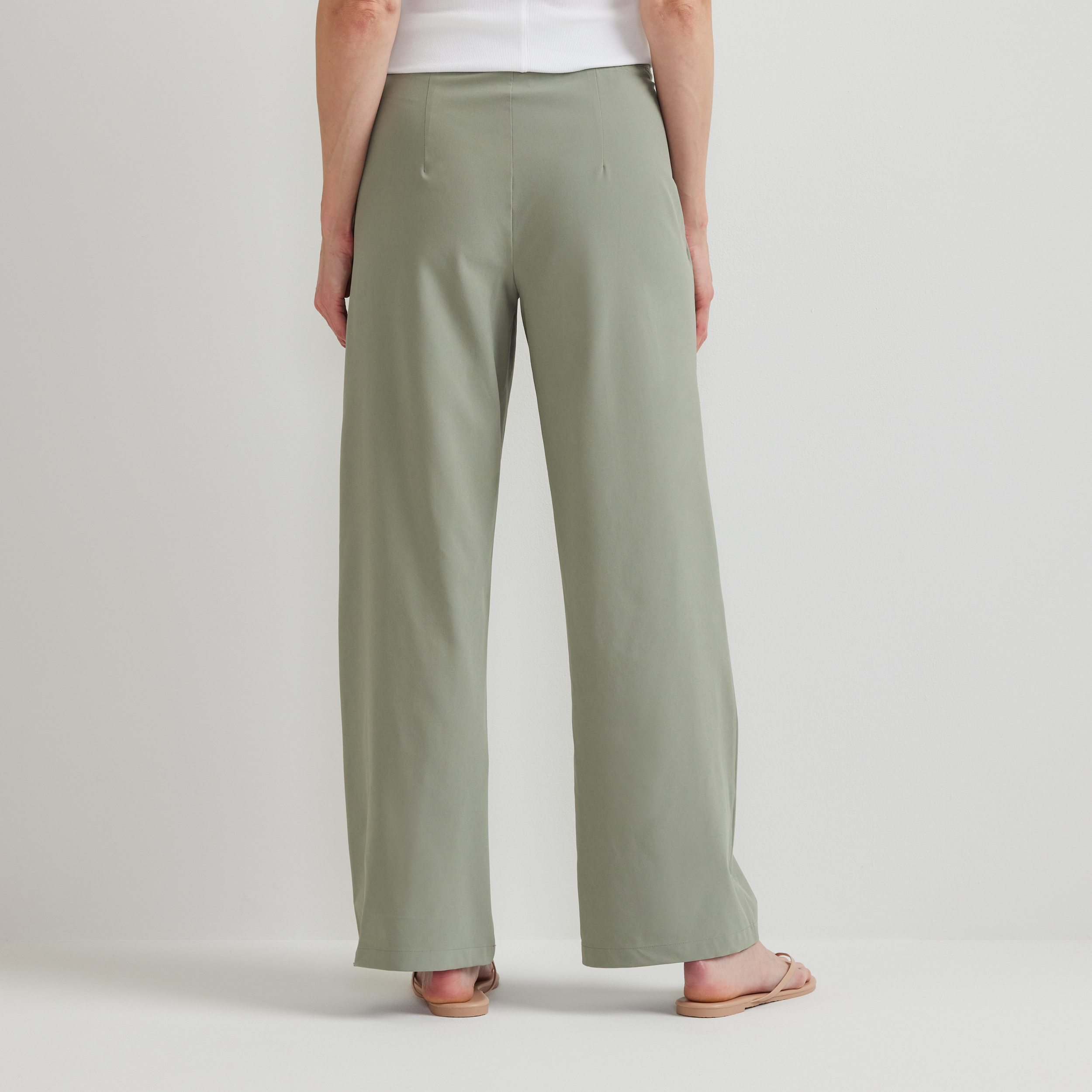Women's Departure High-Rise Wide Leg Travel Pants - Image 14