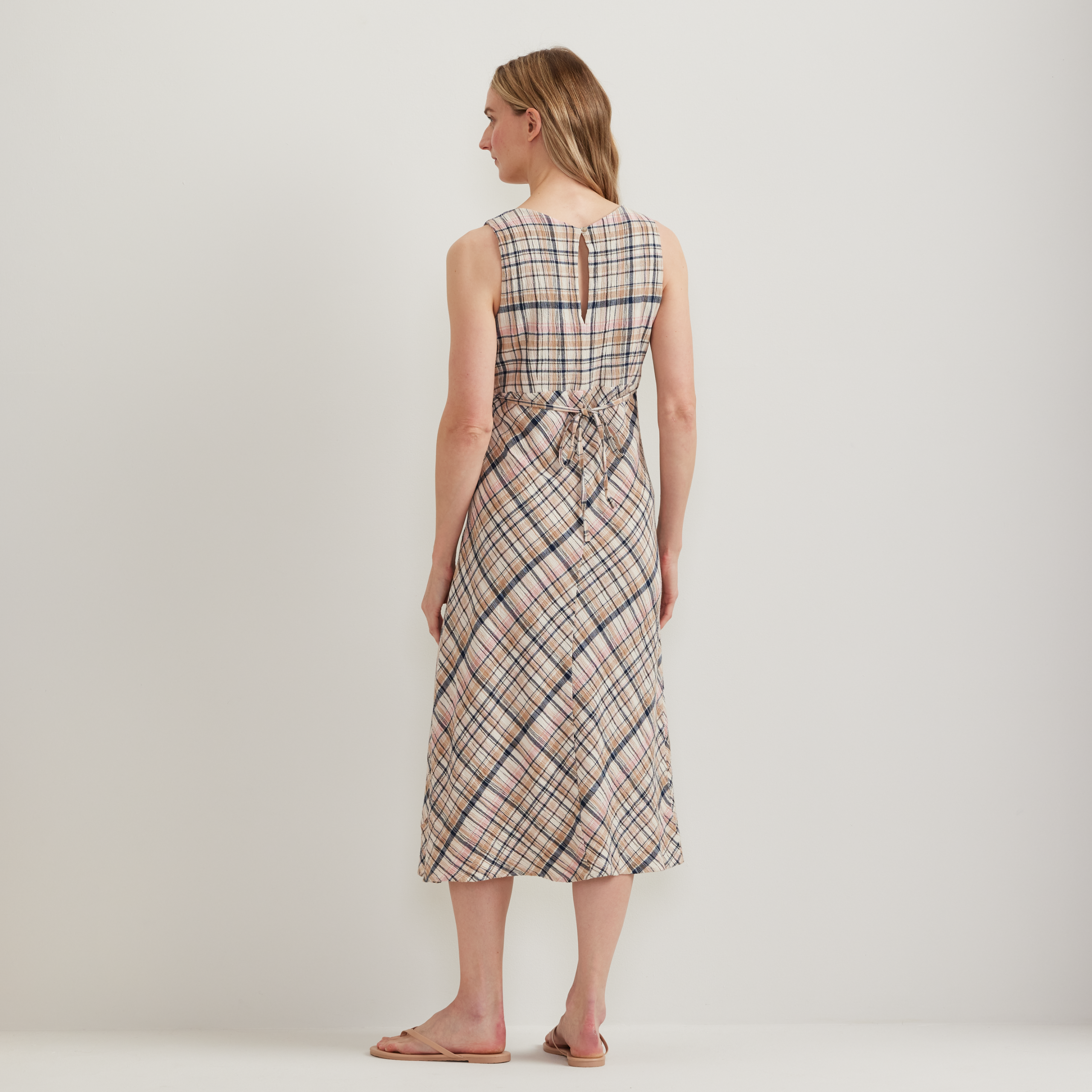 Women's Crinkle Midi Dress - Image 2