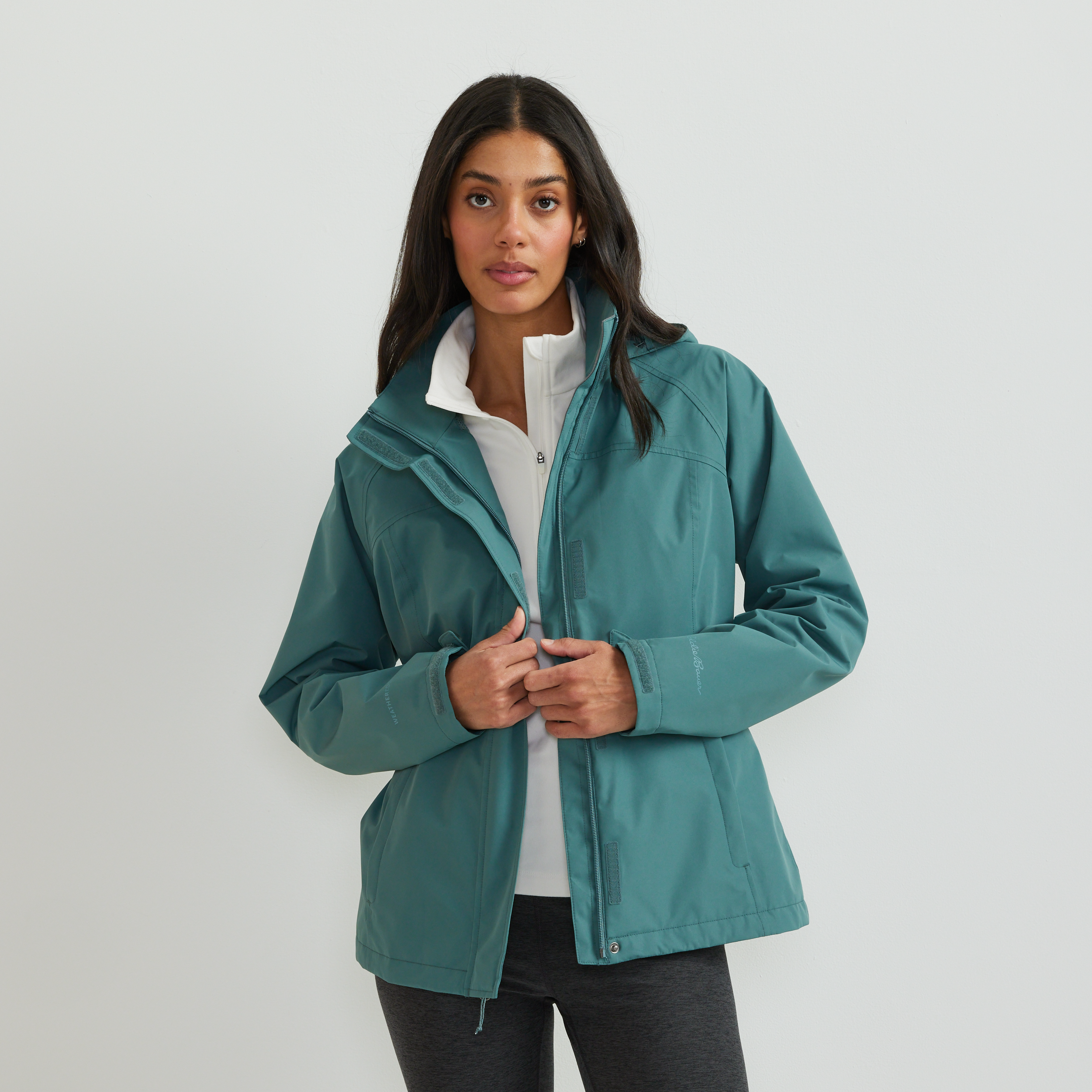 Women's Rainfoil? Waterproof Packable Hooded Rain Jacket