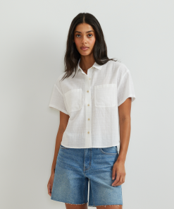 Women's Destination Utility Shirt - White