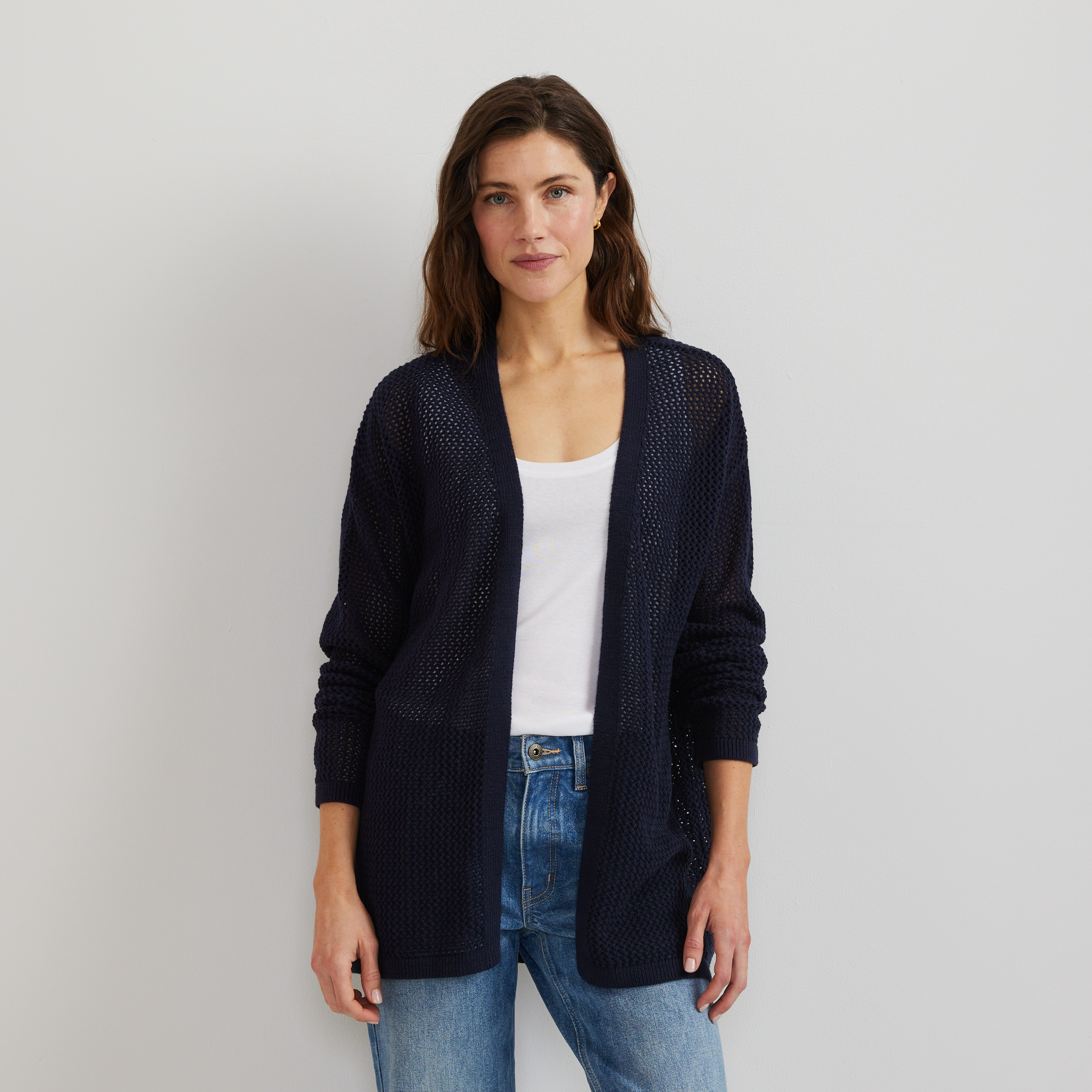 Women's Open-Front Cardigan - Image 3