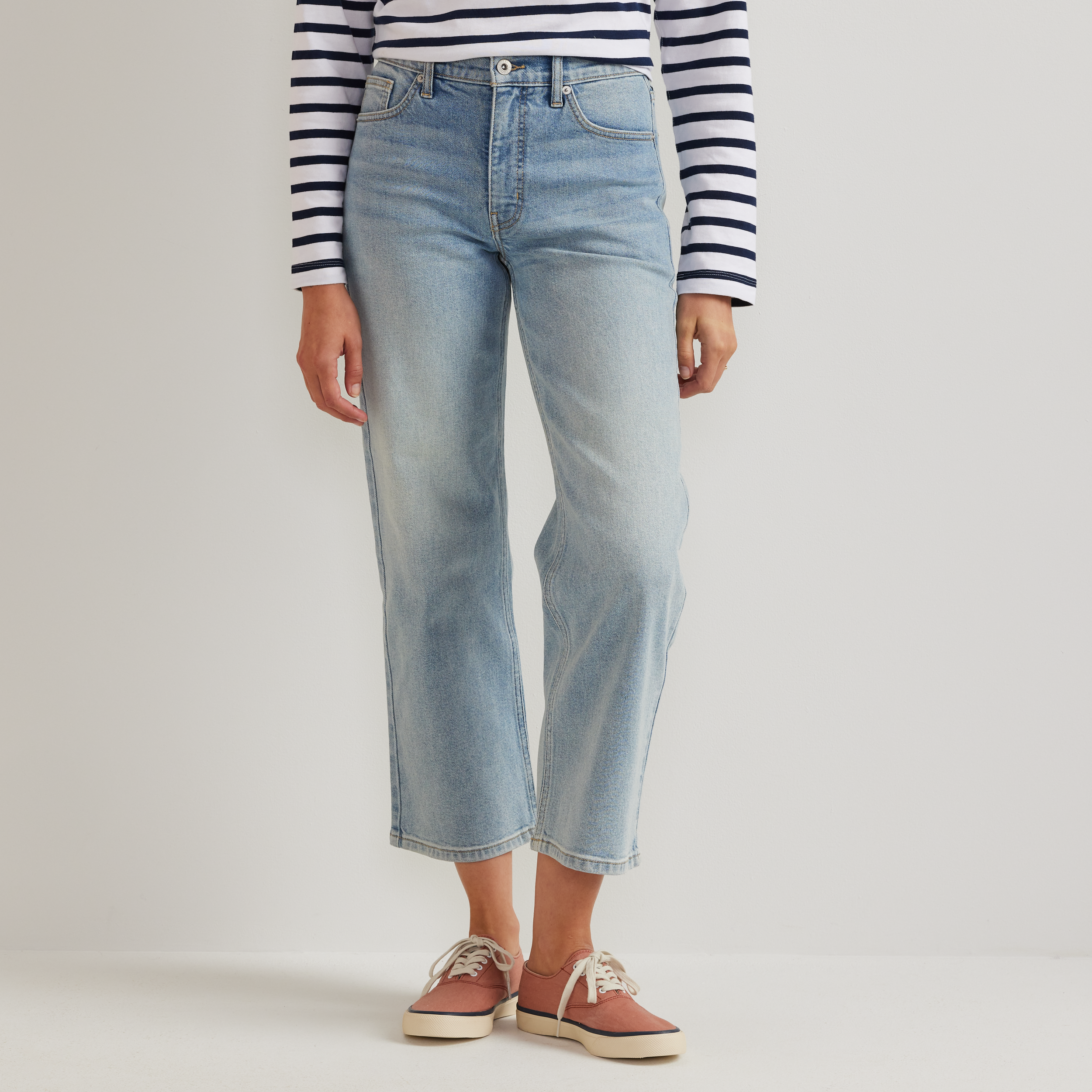 Women's Authentic Everyday High-Rise Cropped Jeans - Image 15