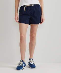 Women's Belted Ripstop Shorts