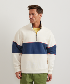 Men's Vintage Soft 1/4-Zip - Stripe