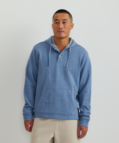 Men's Henley Hoodie