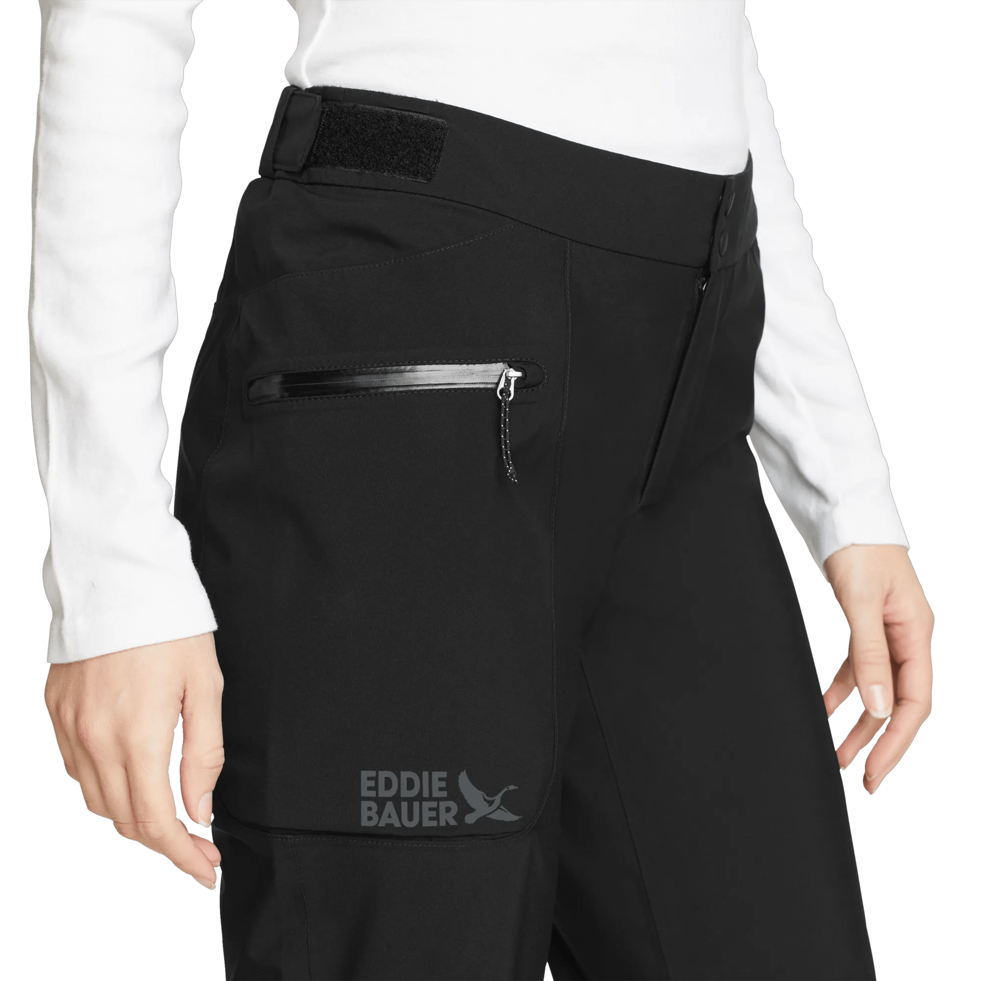 Women's Cloud Cap Stretch Waterproof Rain Pants - Image 4