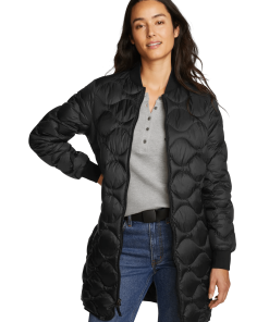 Alternative view of Women's Shaw Long Down Bomber Jacket