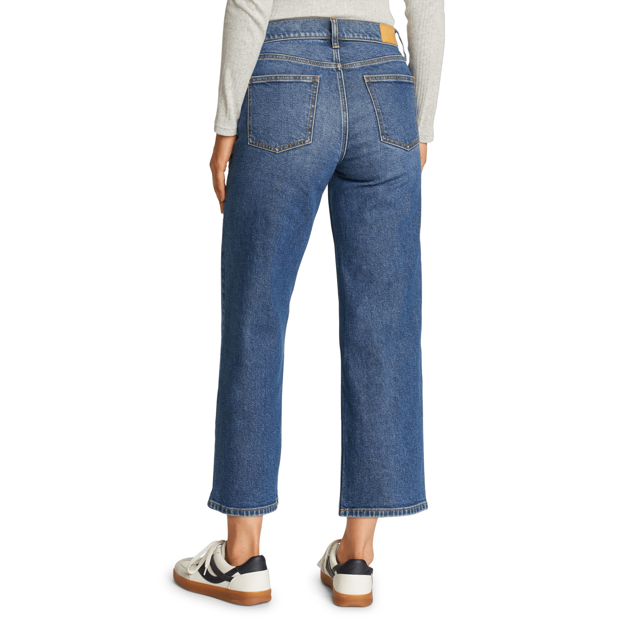 Women's Authentic Everyday High-Rise Cropped Jeans - Image 10