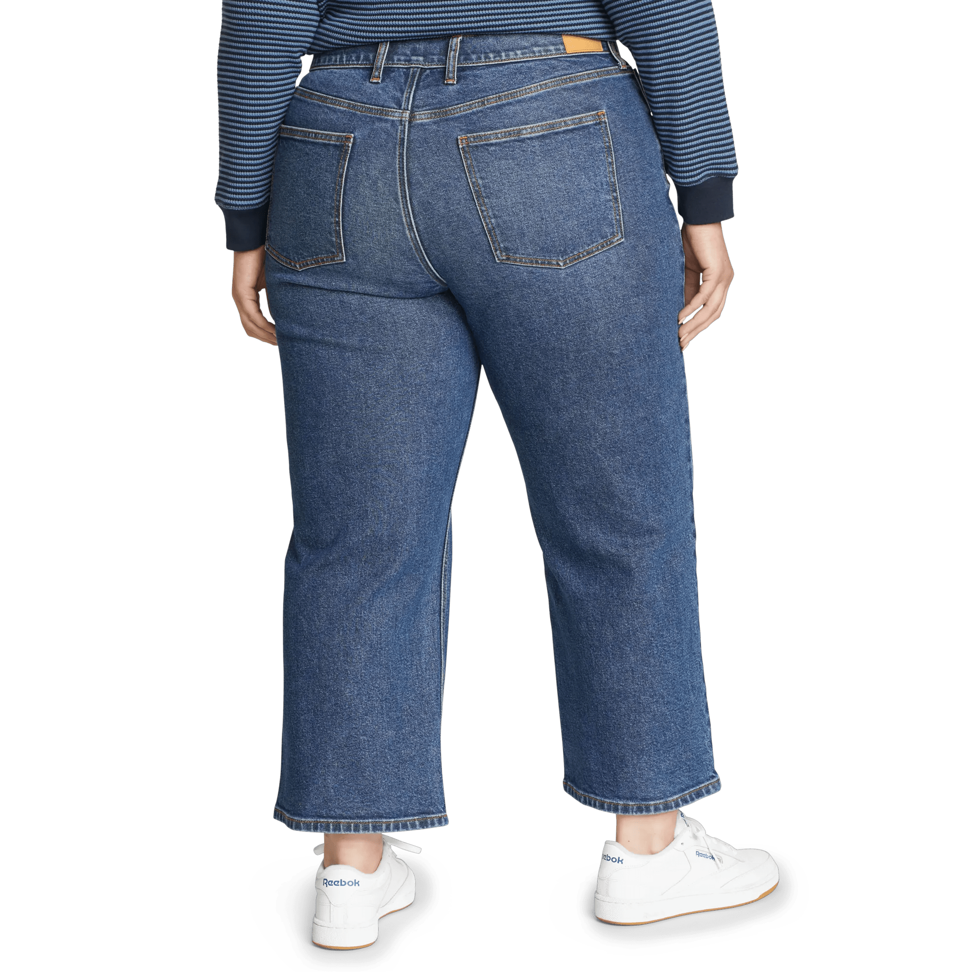 Women's Authentic Everyday High-Rise Cropped Jeans - Image 9