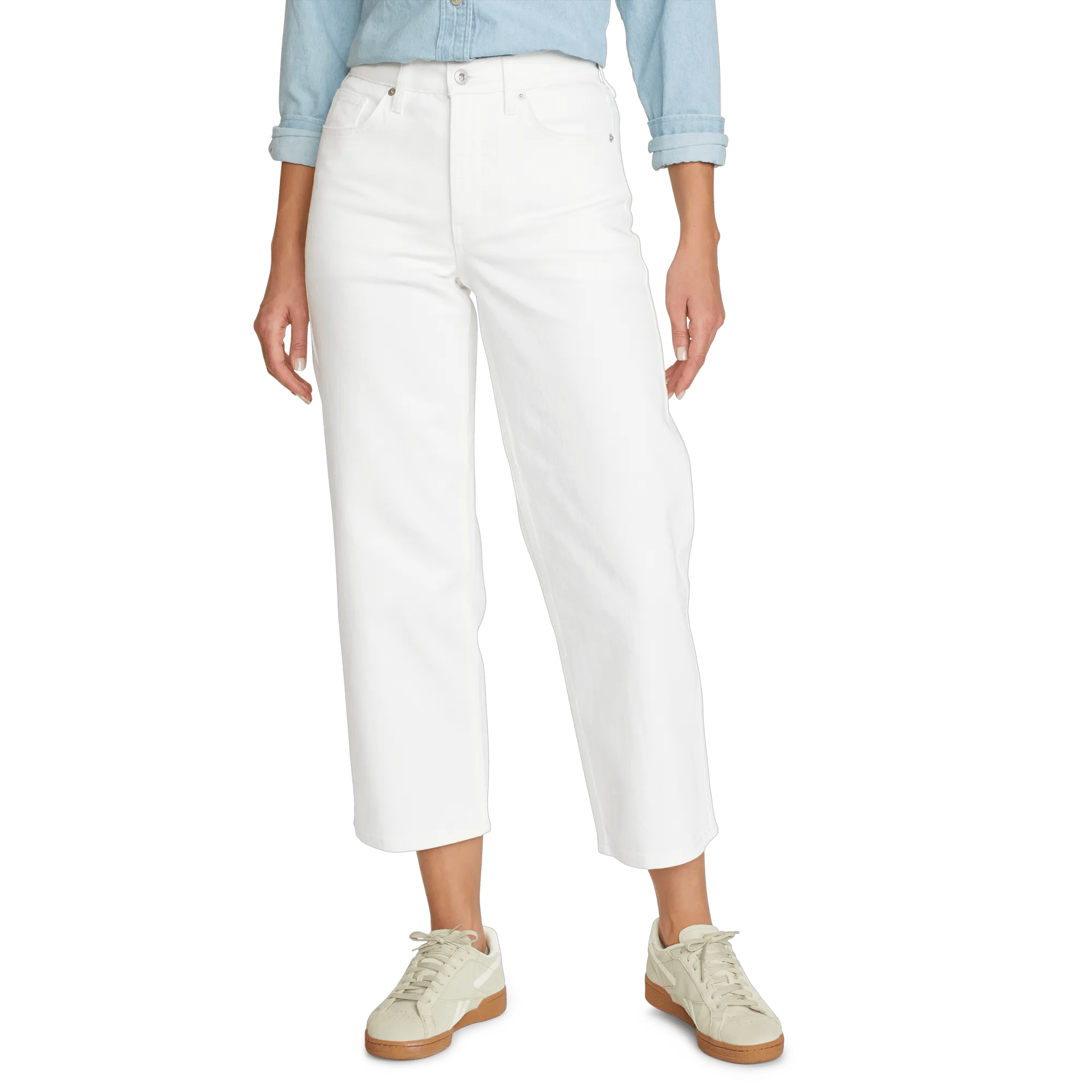 Women's Authentic Everyday High-Rise Cropped Jeans - Image 11