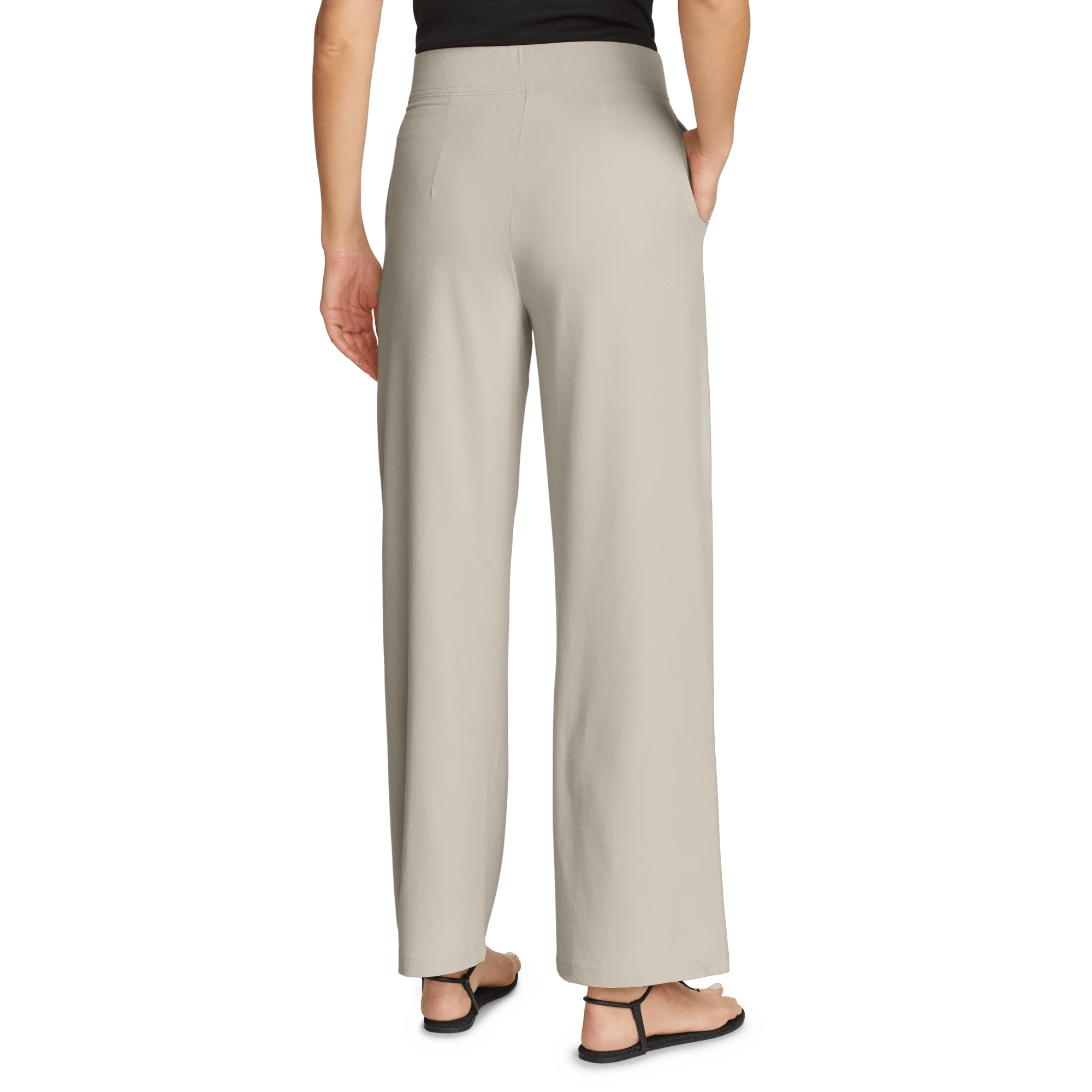 Women's Departure High-Rise Wide Leg Travel Pants - Image 2