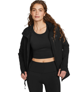 Women's Sandstone Backbone Grid Shell Hoodie
