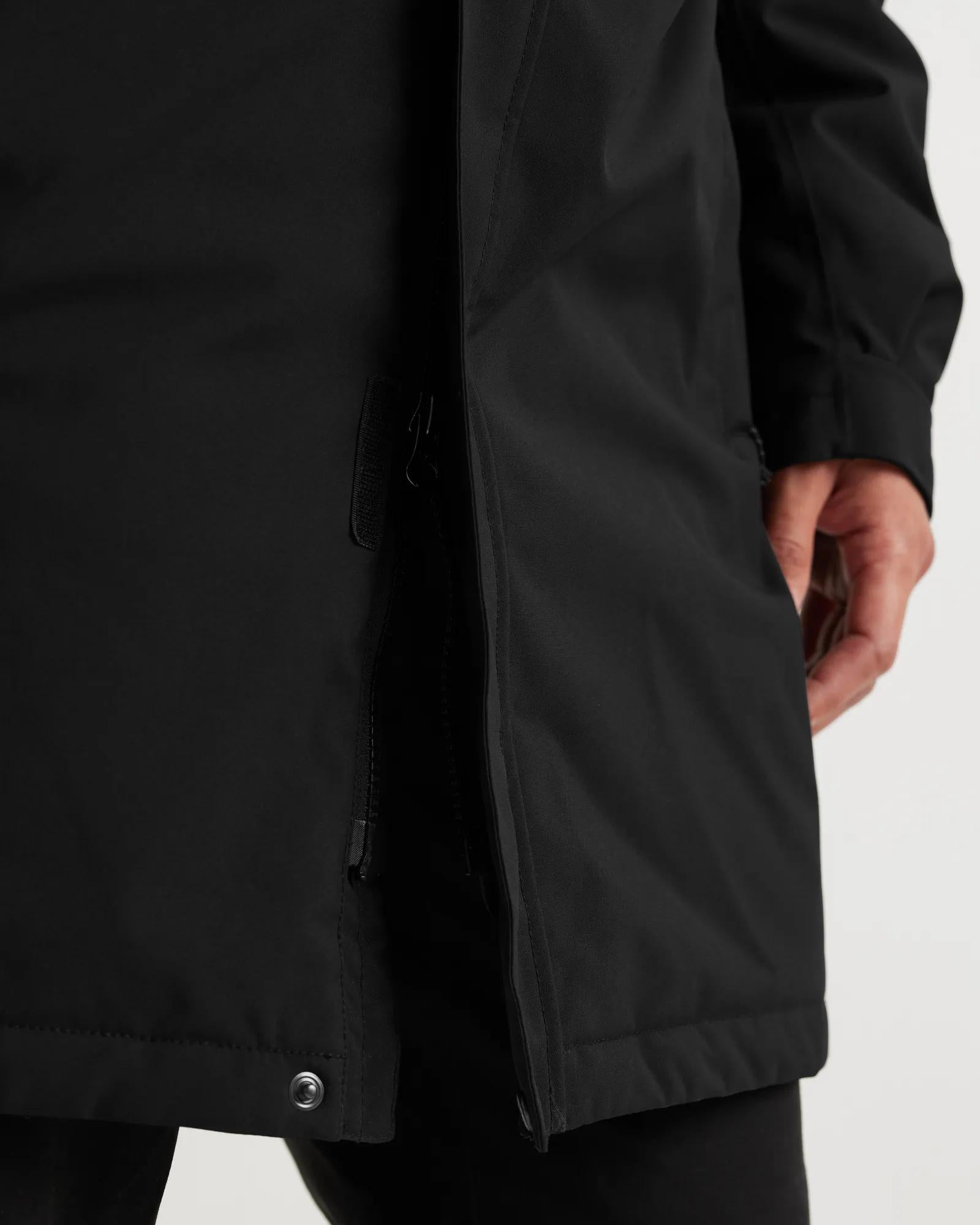 Men's Mainstay Insulated Waterproof Hooded Trench Coat - Image 8