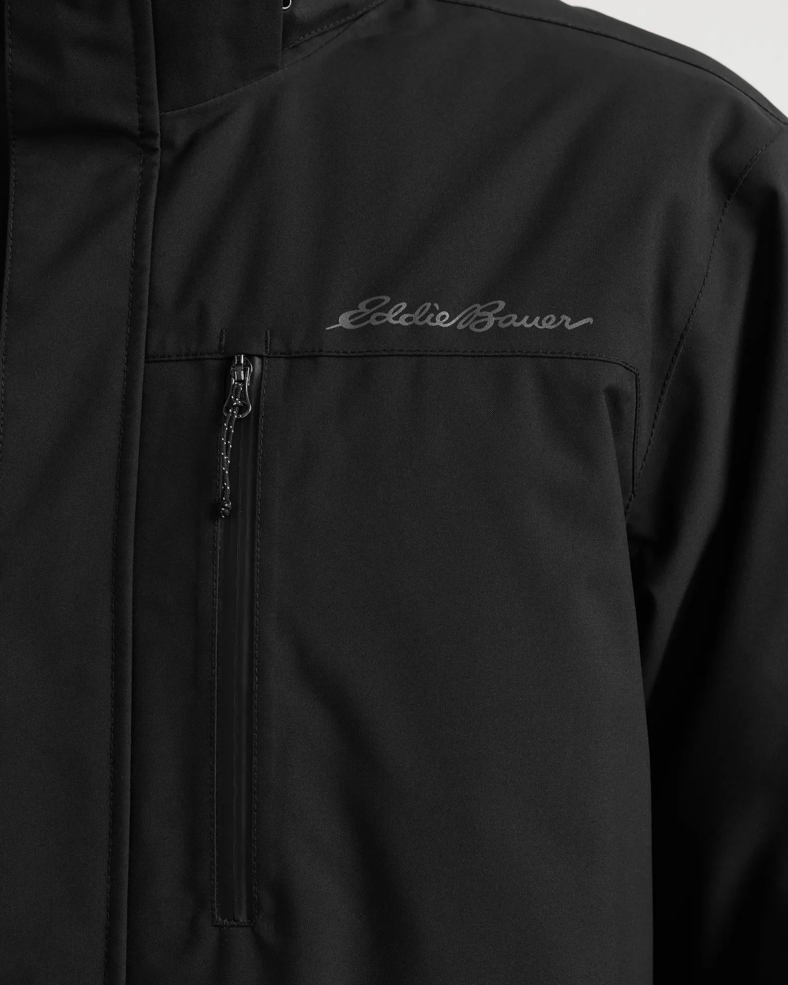 Men's Mainstay Insulated Waterproof Hooded Trench Coat - Image 7