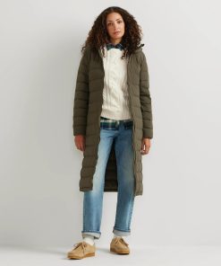Women's EB Stretch Down Hooded Duffle Coat