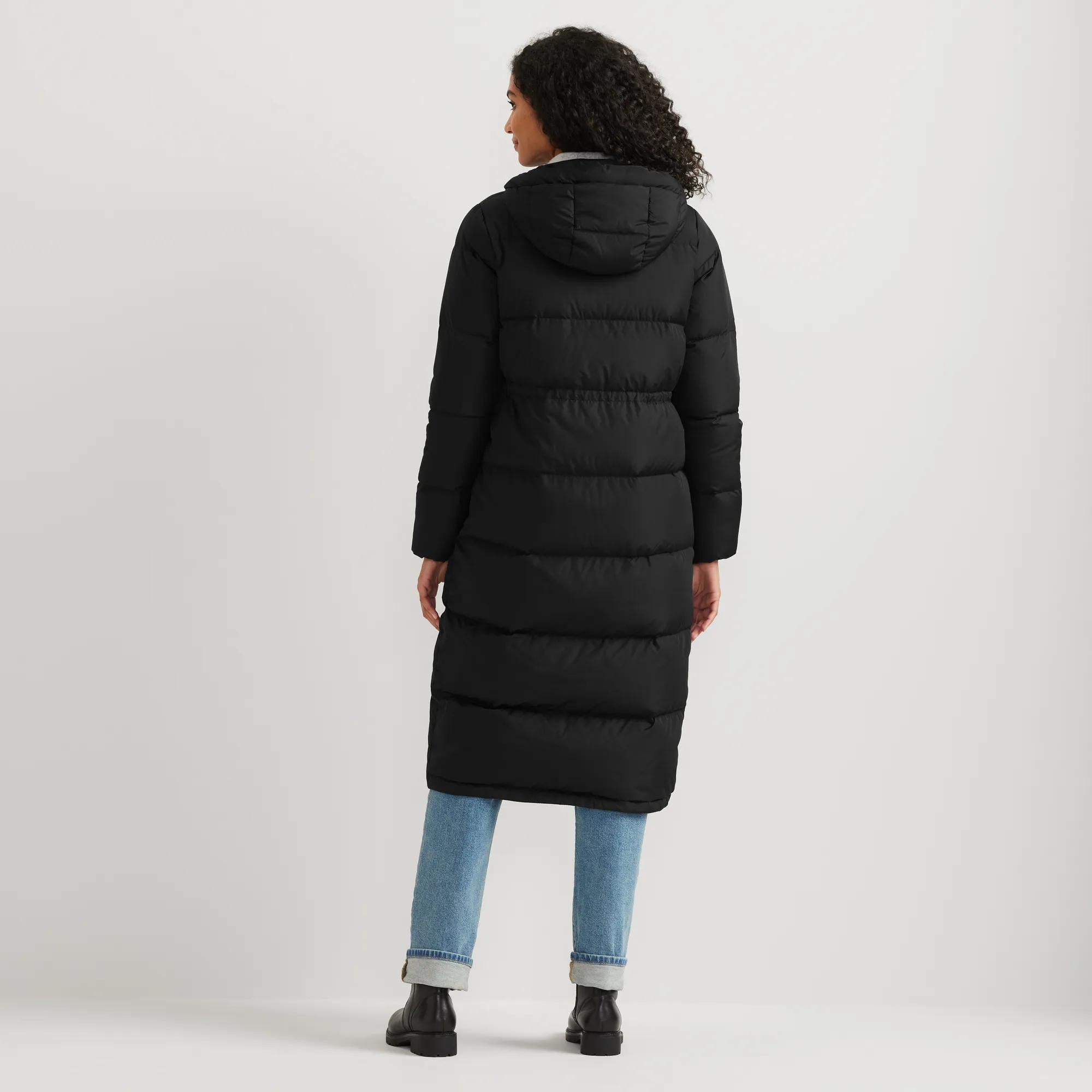 Women's Ketchum Down Hooded Duffle Coat - Image 3