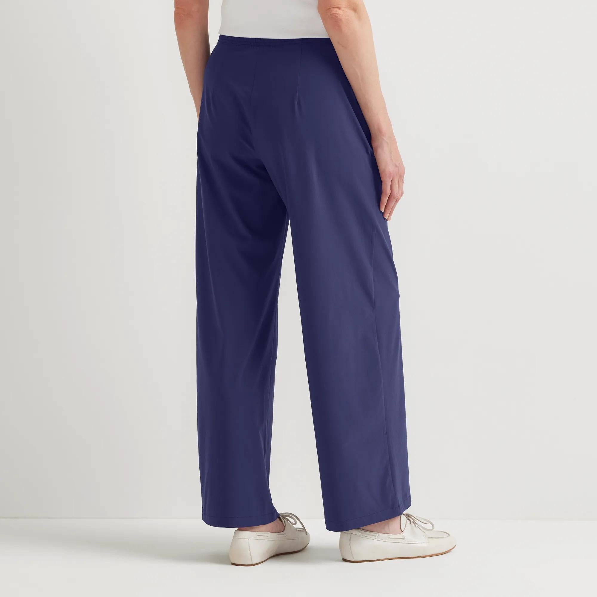 Women's Departure High-Rise Wide Leg Travel Pants - Image 5
