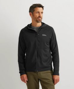 Men's High Route Grid Fleece-Lined Full-Zip Hoodie