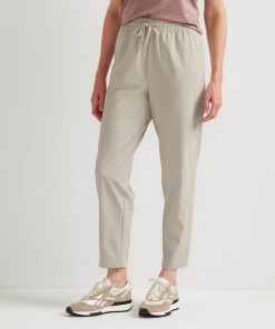 Women's Departure Stretch Tie-Front Ankle Pants