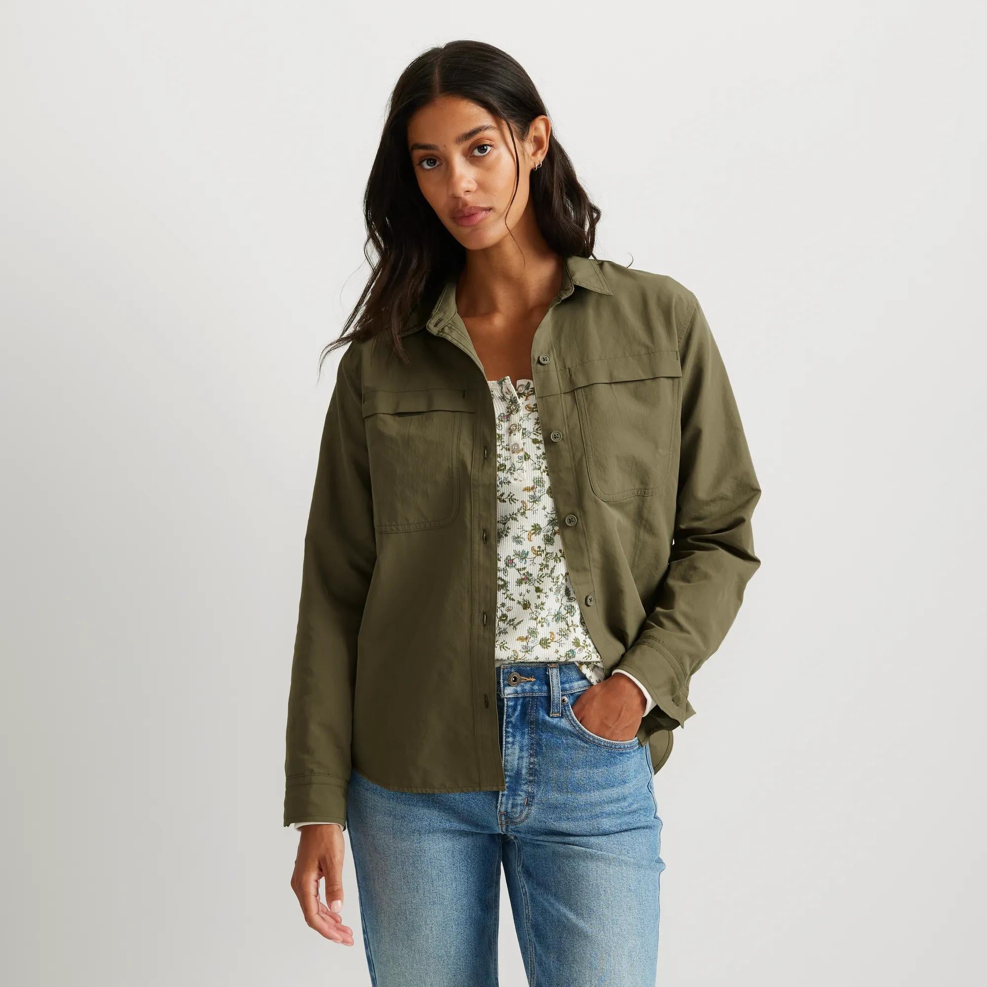 Women's Long-Sleeve Rainier Ripstop Shirt - Image 8