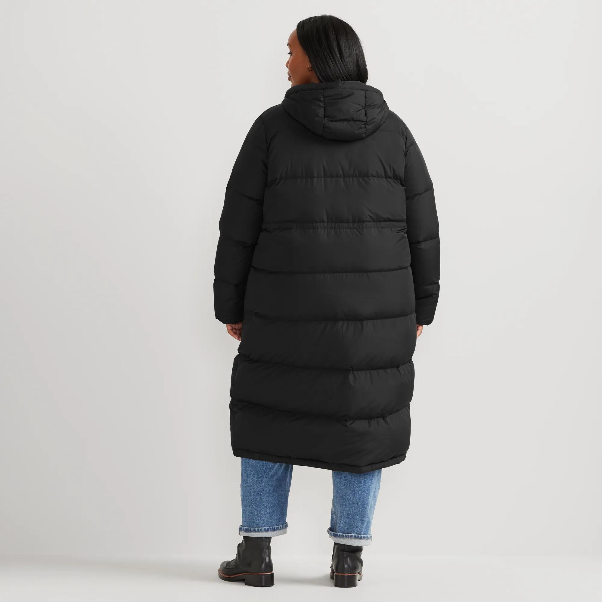 Women's Ketchum Down Hooded Duffle Coat - Image 5