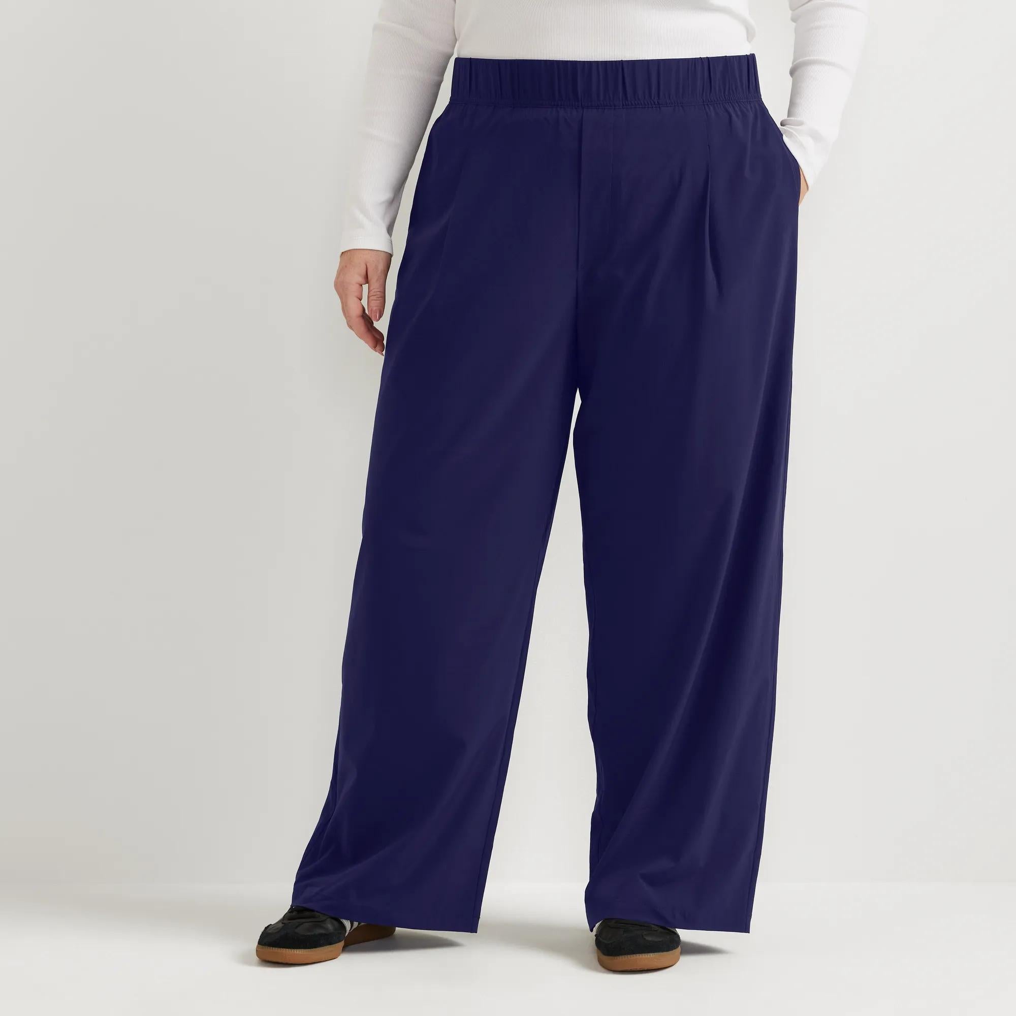 Women's Departure High-Rise Wide Leg Travel Pants - Image 6
