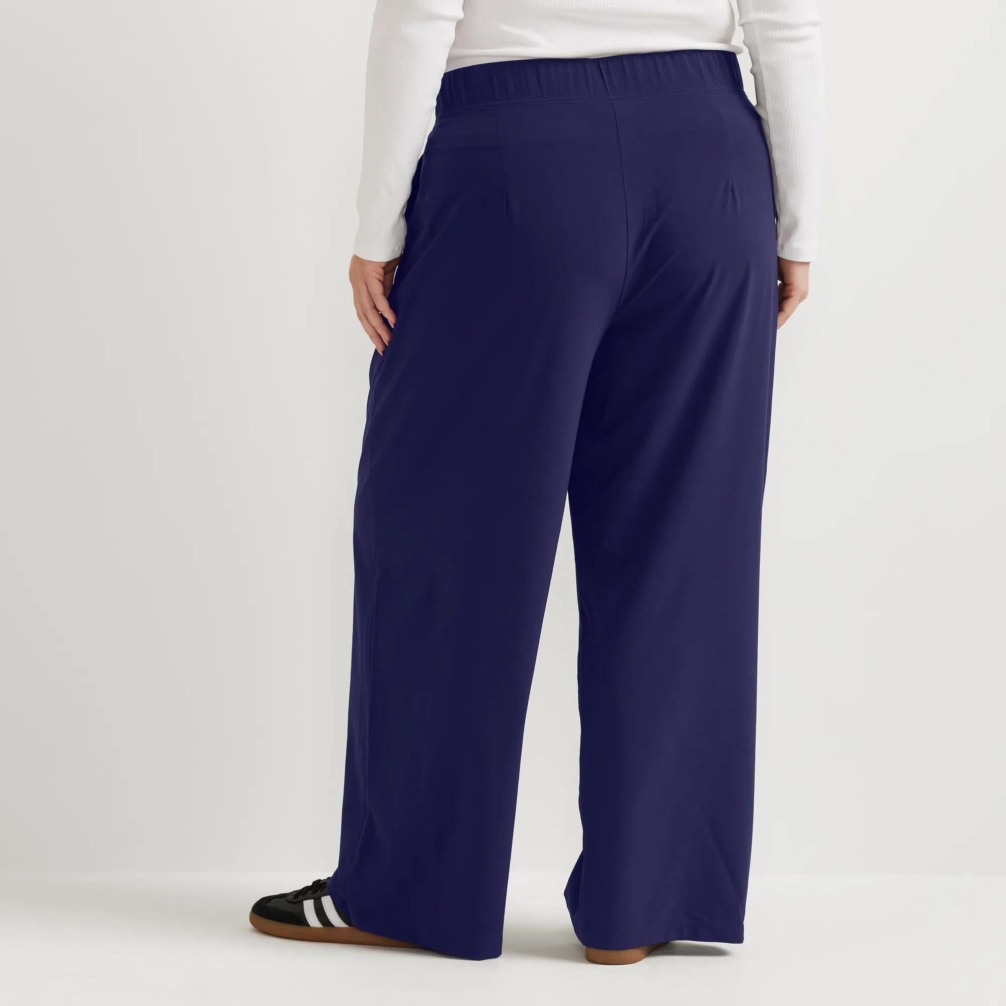 Women's Departure High-Rise Wide Leg Travel Pants - Image 7