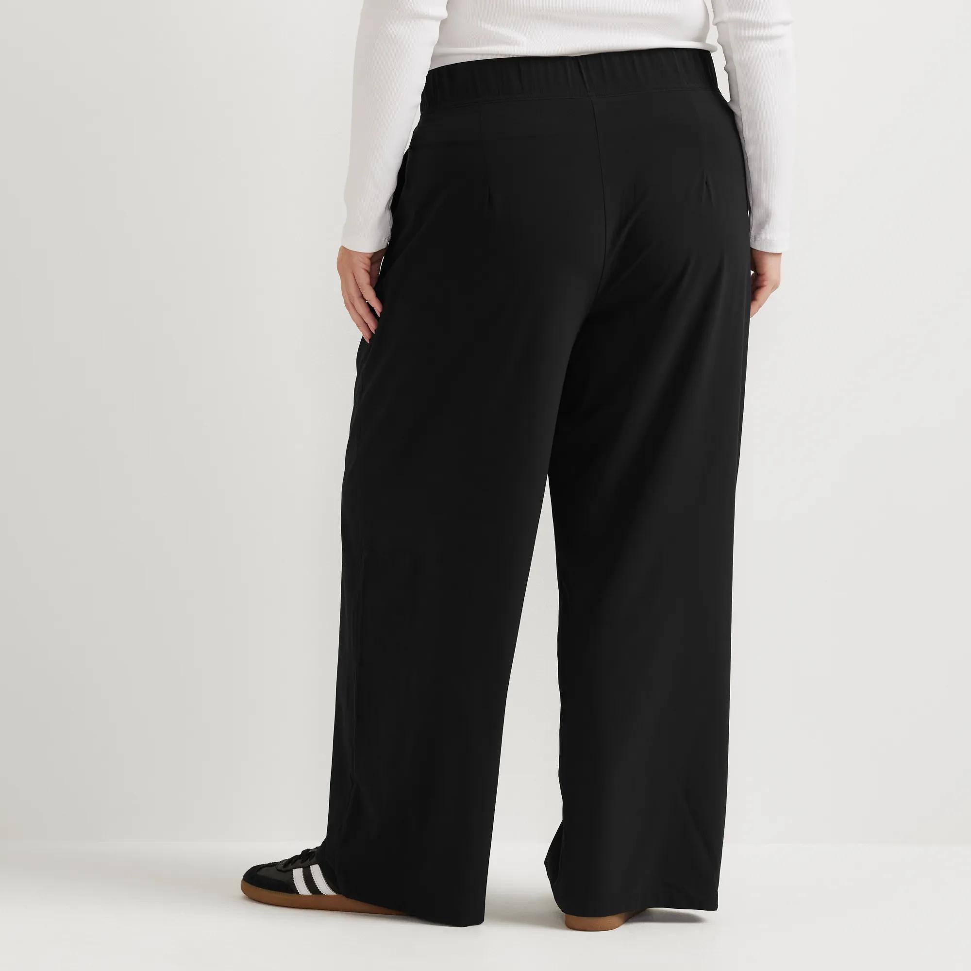 Women's Departure High-Rise Wide Leg Travel Pants - Image 10