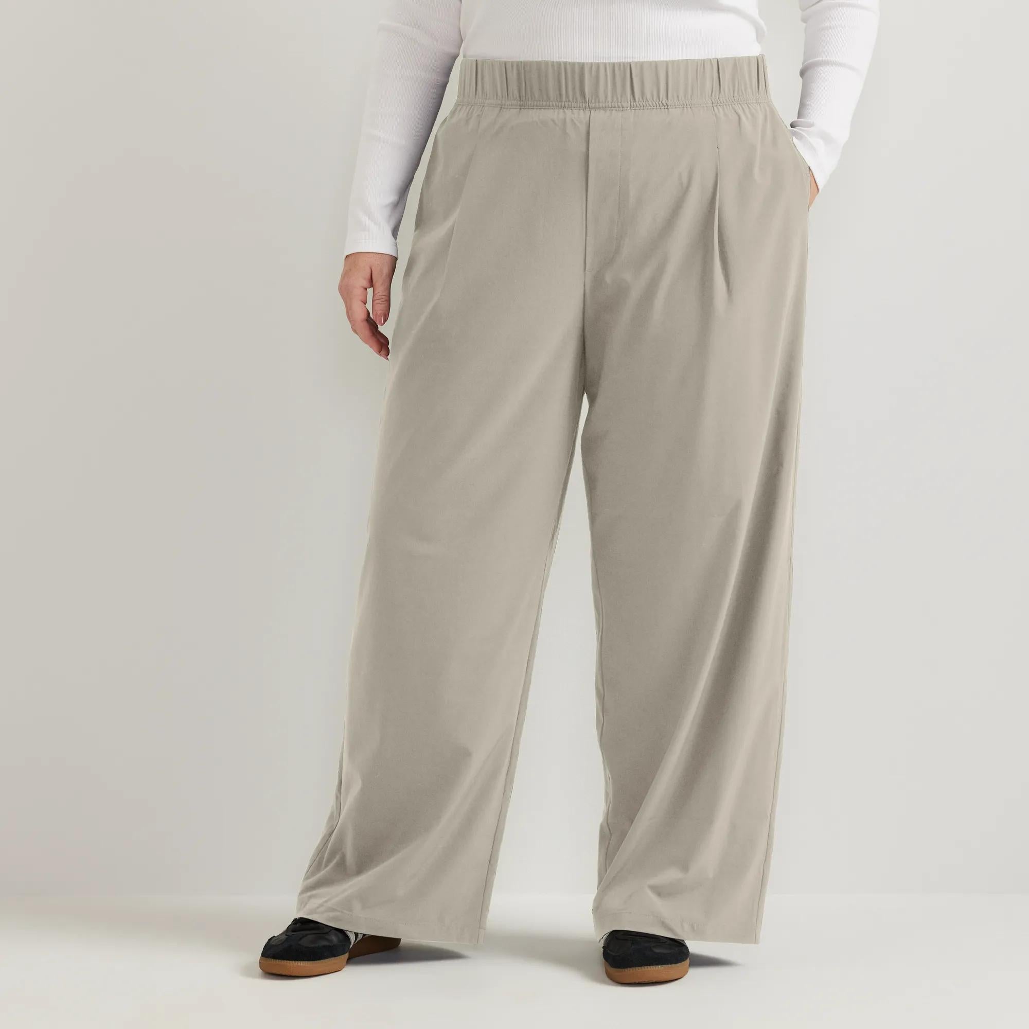 Women's Departure High-Rise Wide Leg Travel Pants - Image 11