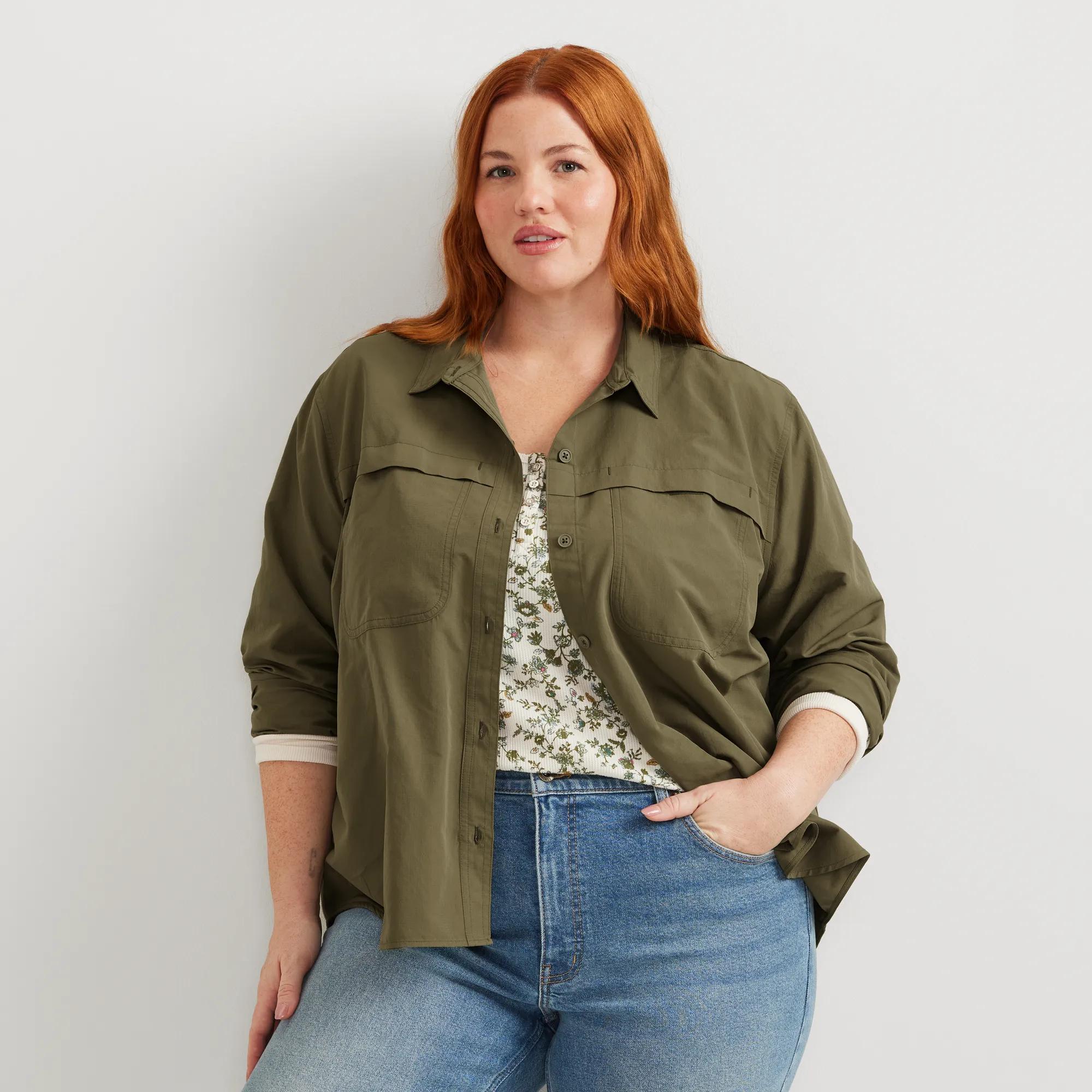 Women's Long-Sleeve Rainier Ripstop Shirt - Image 11