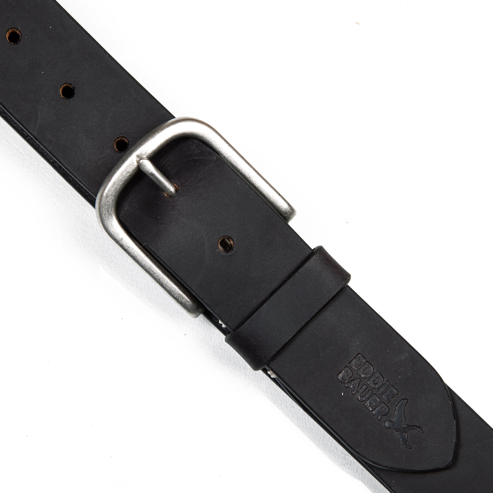 Men's Hand Tacked Leather Jean Belt - Image 5
