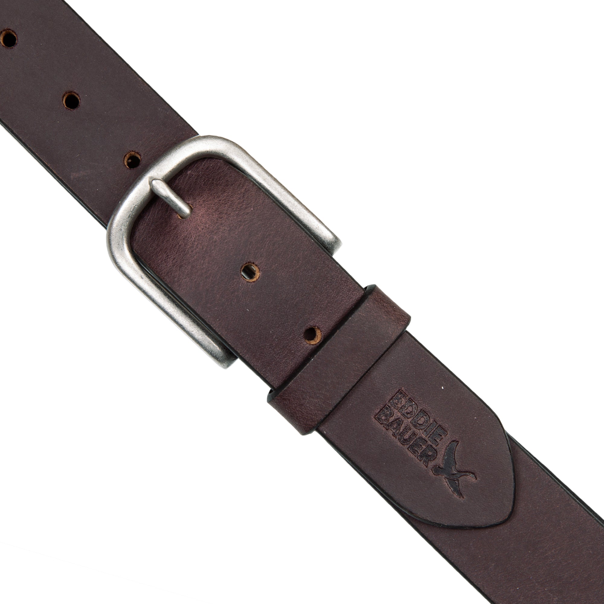 Men's Hand Tacked Leather Jean Belt - Image 10