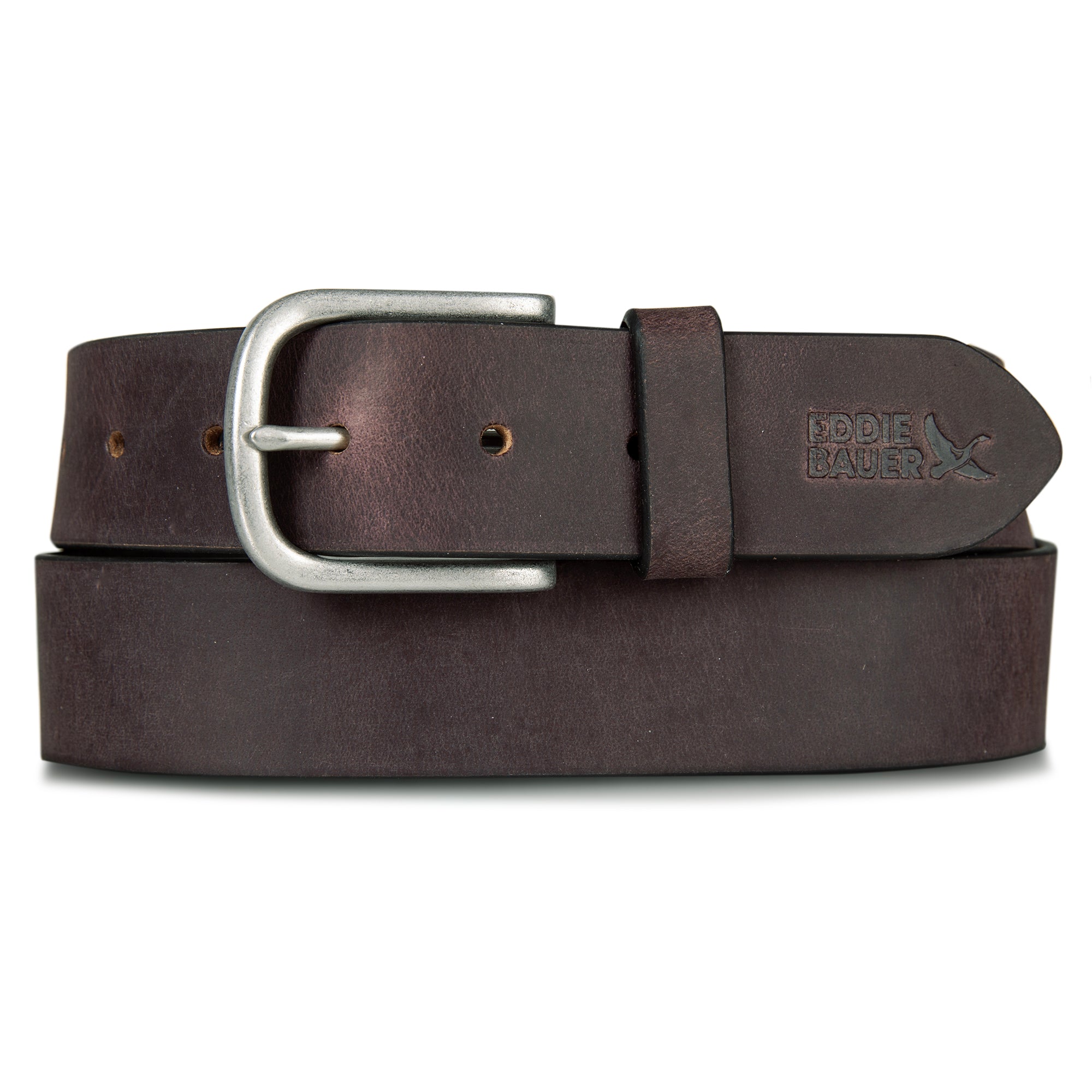 Men's Hand Tacked Leather Jean Belt - Image 6
