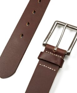 Alternative view of Men's Reinforced Tab Leather Belt