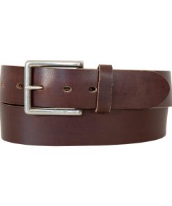 Men's Reinforced Tab Leather Belt