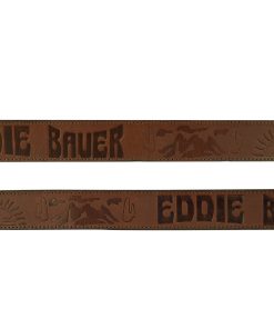 Alternative view of Men's Debossed Eddie Bauer Logo Leather Belt
