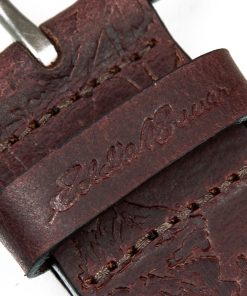 Alternative view of Men's Debossed Live Your Adventure Leather Belt
