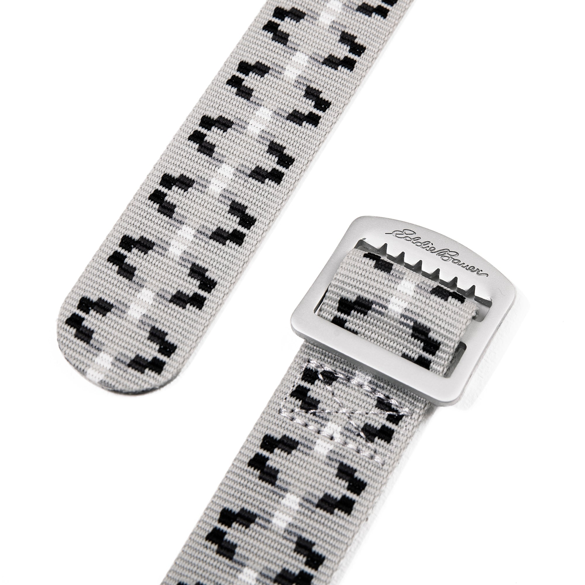 Women's Cascade Webbing Belt With Engraved Metal Buckle - Image 4