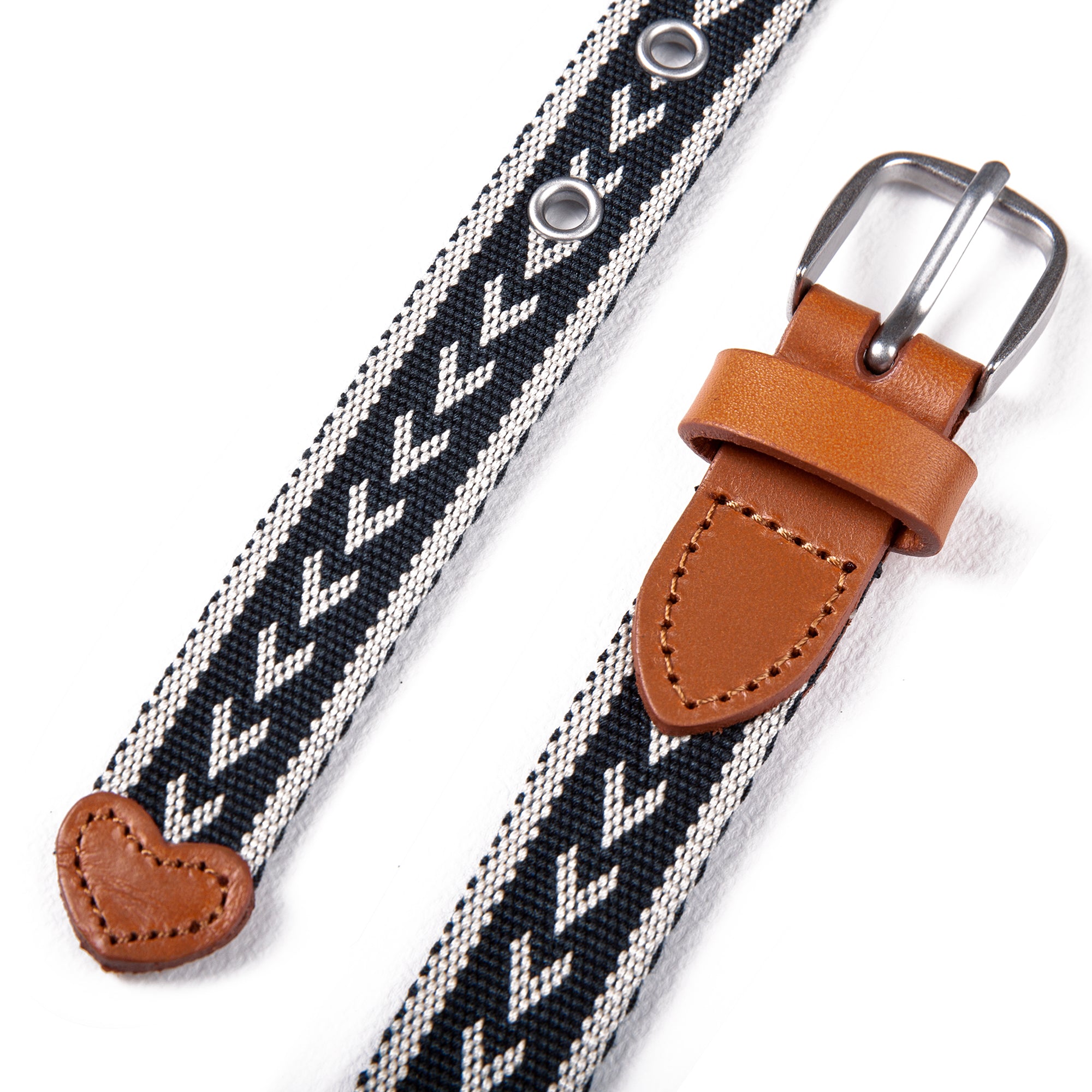Women's Cascade Woven Belt With Metal Buckle - Image 2