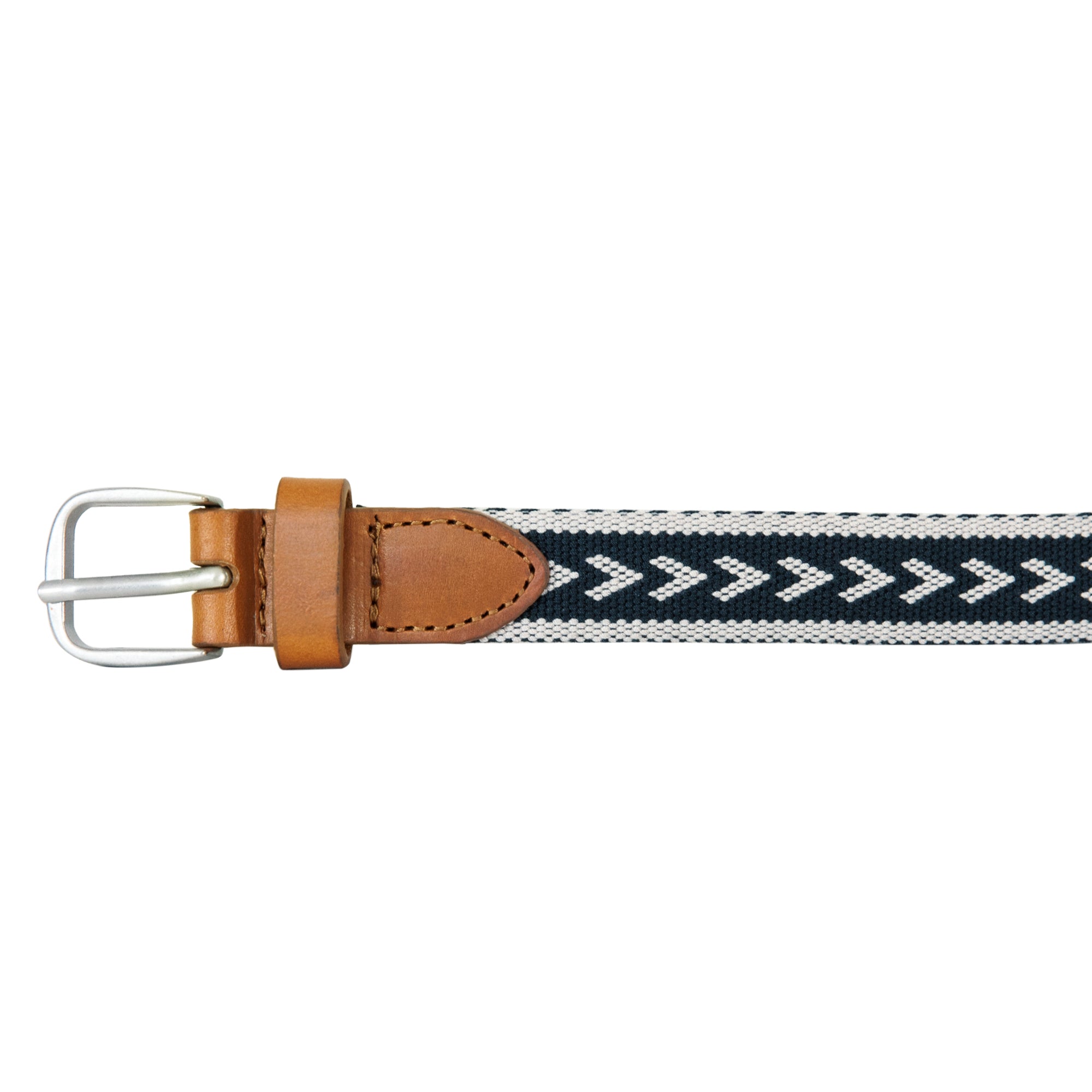 Women's Cascade Woven Belt With Metal Buckle - Image 4