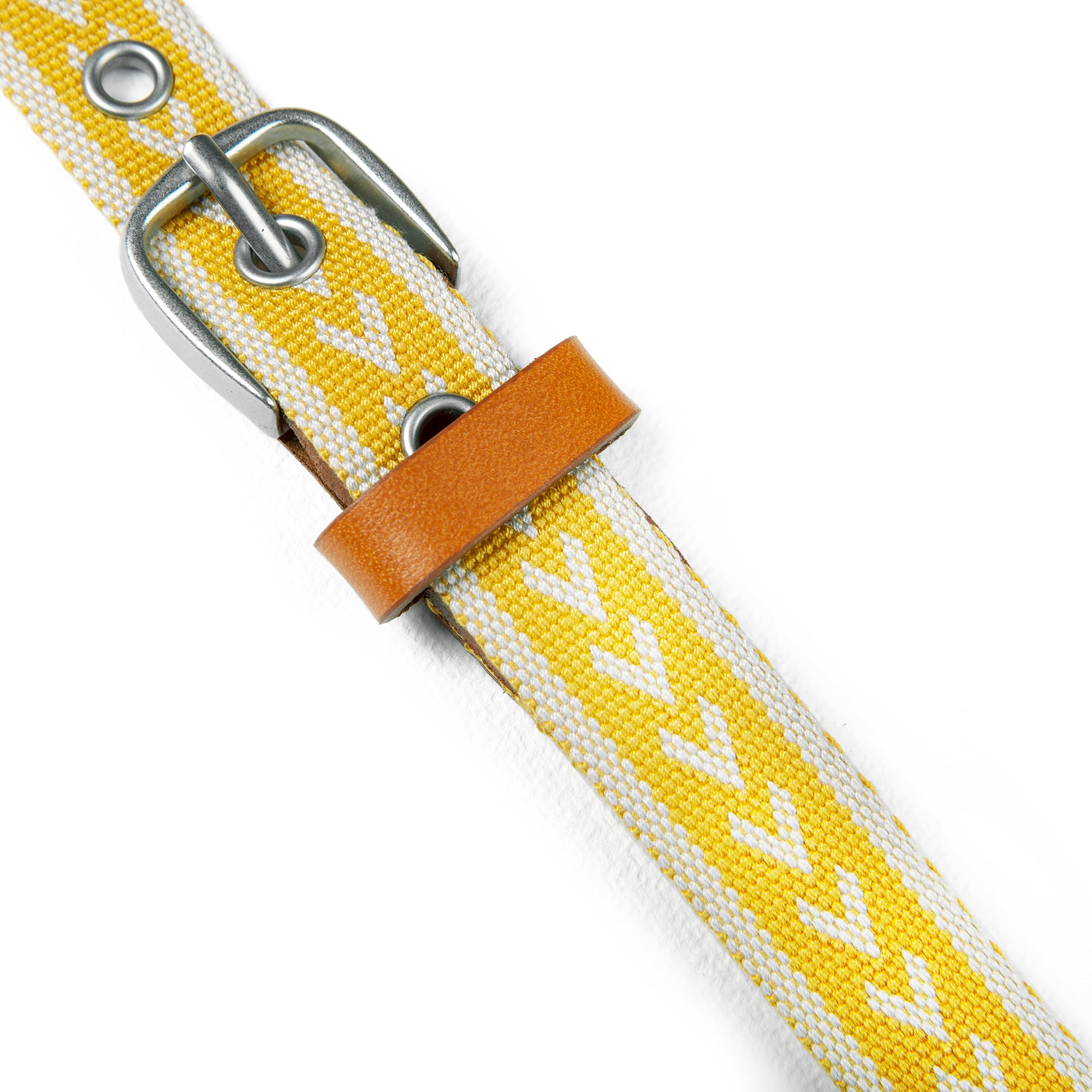 Women's Cascade Woven Belt With Metal Buckle - Image 9