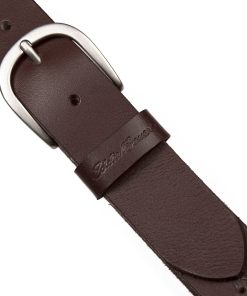 Alternative view of Women's Center Lacing Detailed Leather Belt