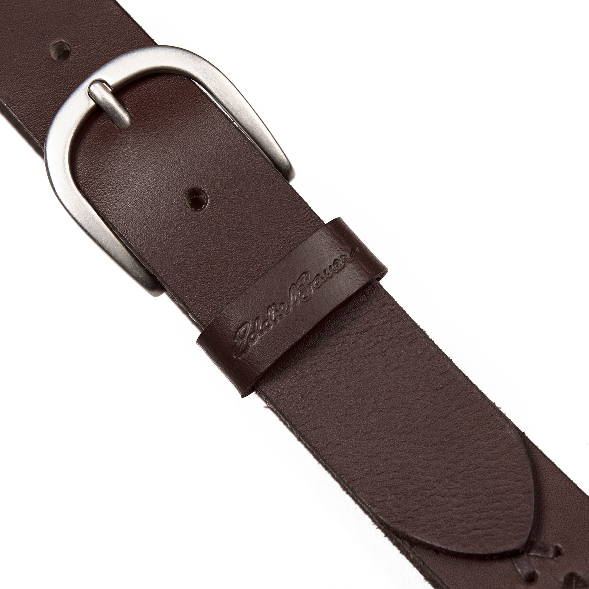 Women's Center Lacing Detailed Leather Belt - Image 2