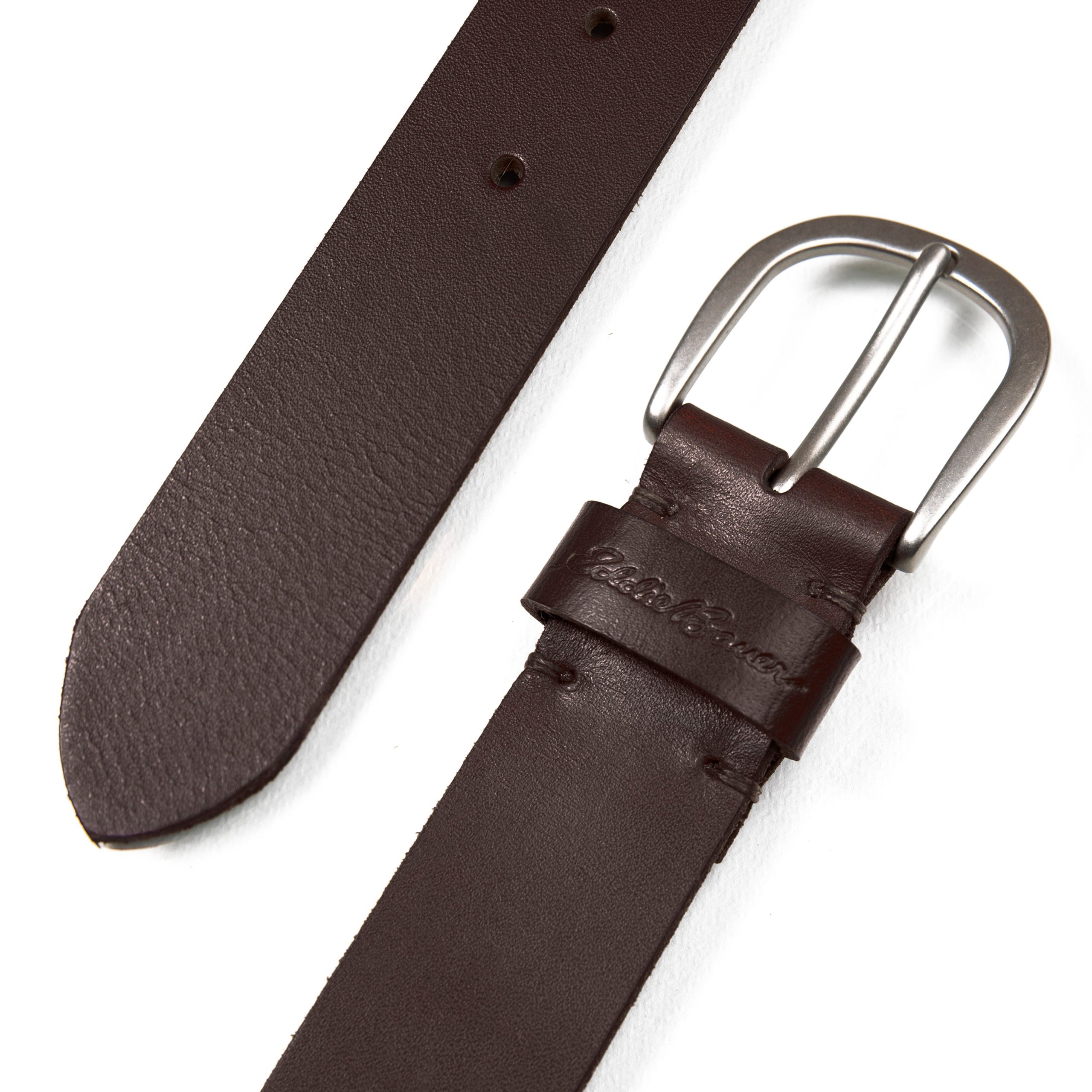 Women's Center Lacing Detailed Leather Belt - Image 3